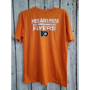 Boy's XL 18 Reebok Philadelphia Flyers‎ NHL Short Sleeve Tee T-Shirt Shirt NEW